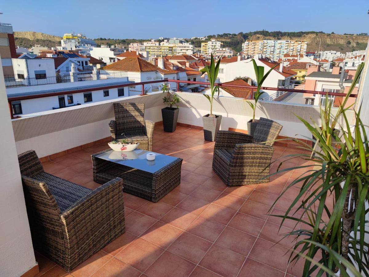 Amazing Terrace Costa Da Caparica Appartement Buitenkant foto