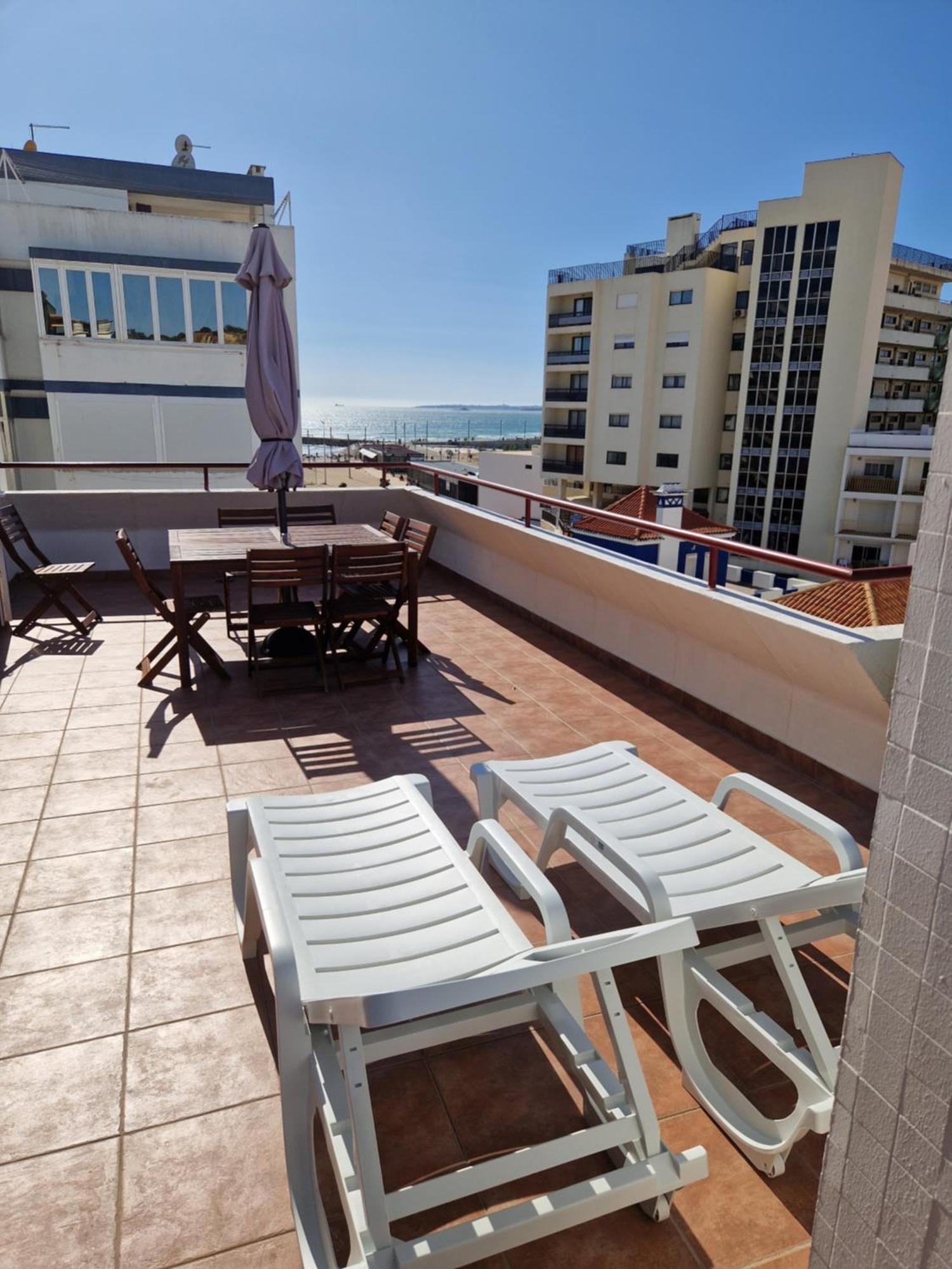 Amazing Terrace Costa Da Caparica Appartement Kamer foto